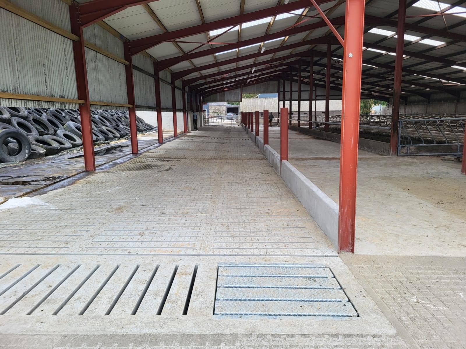 Underground Storage and Connected Cubicle Sheds